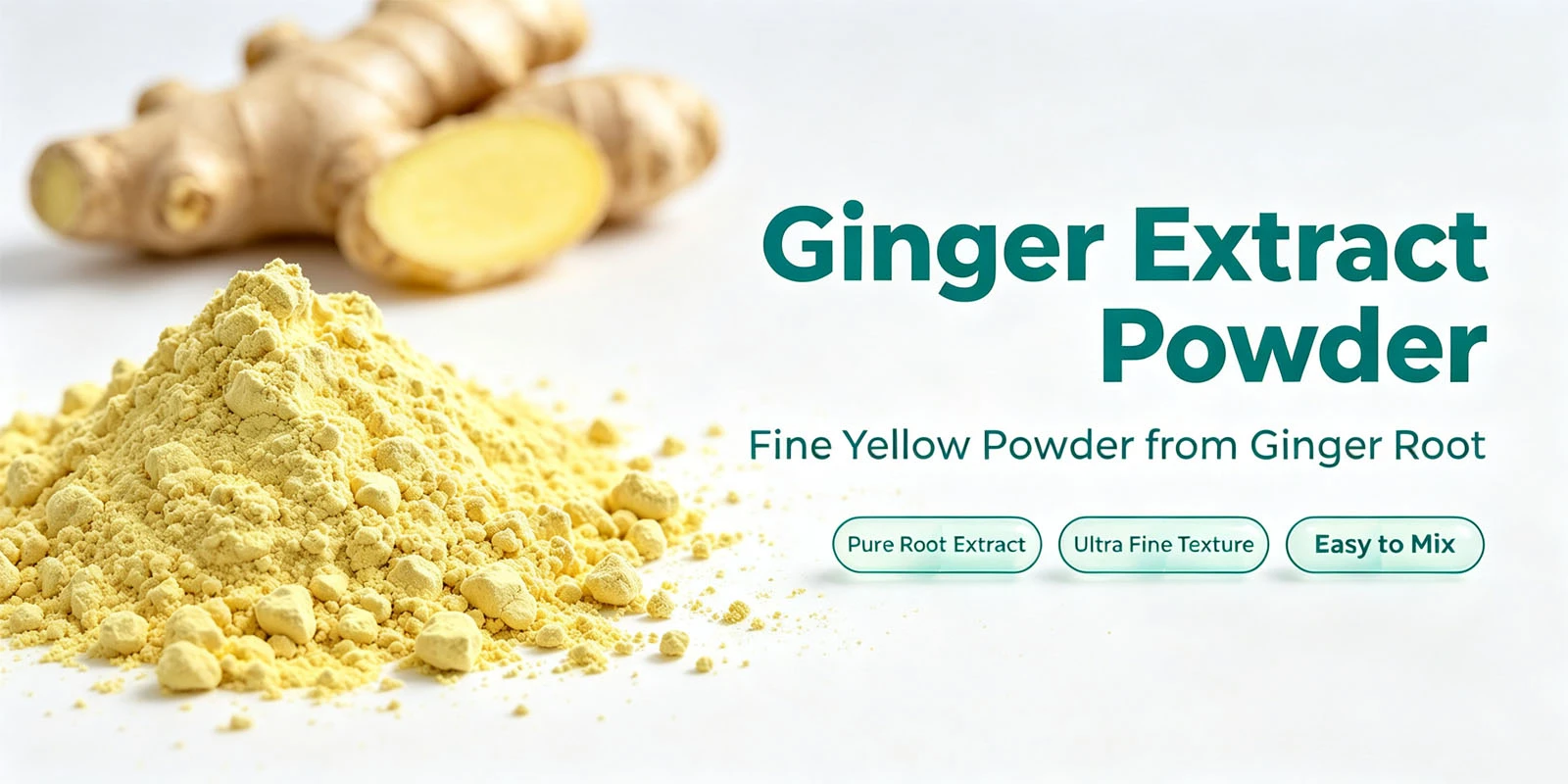 100% Pure Ginger Extract Powder - Botanical Cube Inc